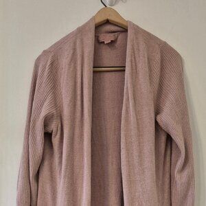 Barefoot Dreams L Cozychic Ultra Lite Cardigan Oversized Quiet Luxury Cozycore